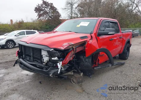 2020 Ram 1500 Big Horn 4X4 5'7 Box from USA, damaged, VIN 1C6SRFFT9LN201235